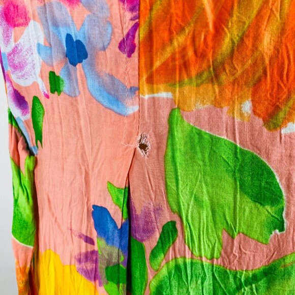 Jams World Beautifully Colored Summer Floral Vacation Women's S Maxi Dress * - Picture 13 of 14